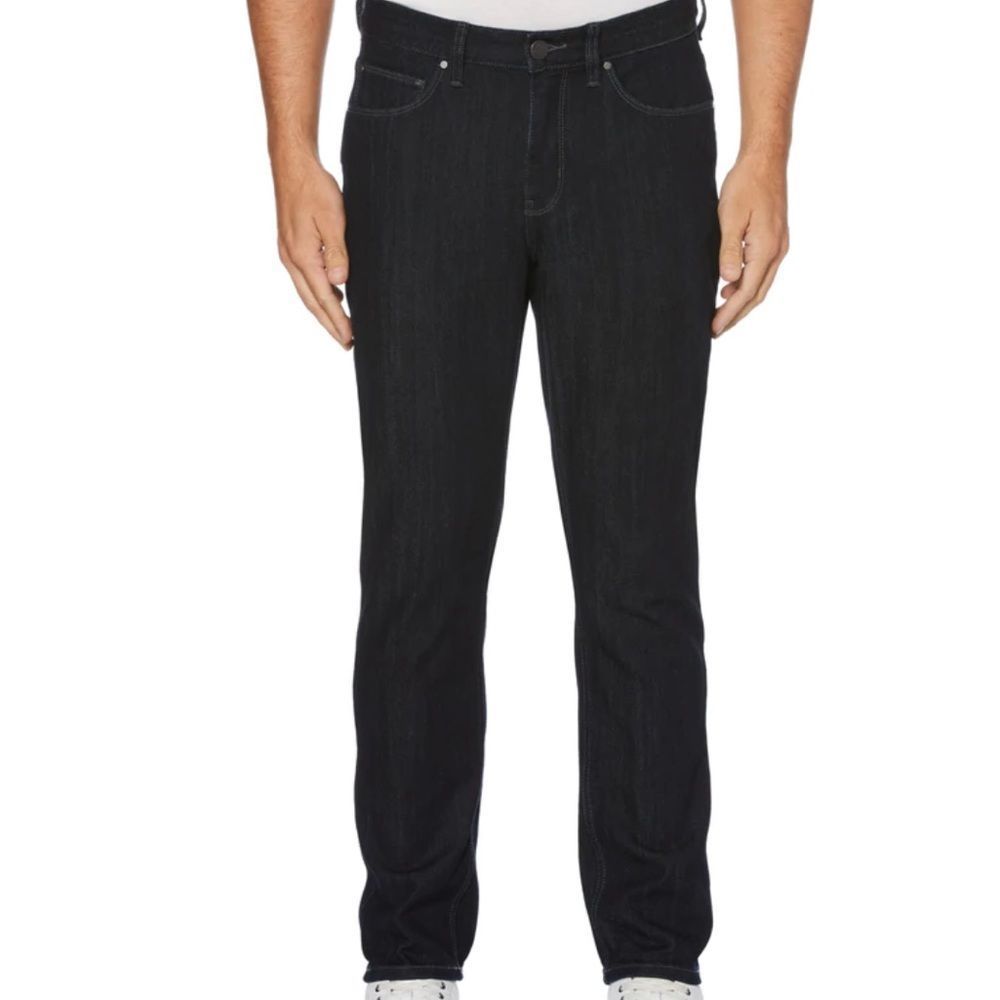 Perry Ellis Men's Blue Dark Wash Jeans Slim Fit Denim Pants Waist 30